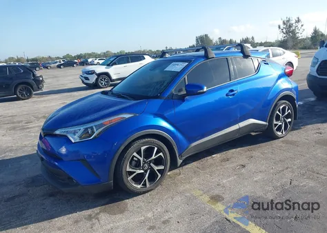 2019 Toyota C-Hr Limited from USA, damaged, VIN JTNKHMBX6K1014089